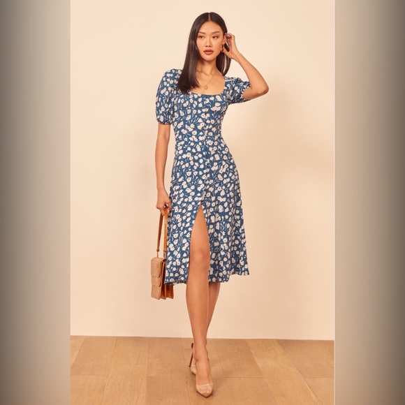 Reformation Beechwood Dress Tuli Size 6 NWT - Picture 6 of 9